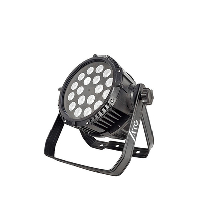 RGBW Disco LED Par Can Stage ไฟกันน้ํา 18 * 10W กับเวลาทํางานยาว