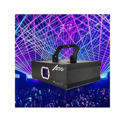 DMX512 การควบคุม LED stage light สําหรับงานแสดงรถยนต์ DJ Disco Party Club แสงเลเซอร์สายรุ้ง