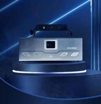 IP44 เรต ATG 2W โปรเจคเตอร์เลเซอร์ LED Disco สีเต็ม