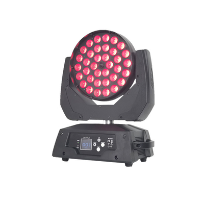 DMX512/Master-Slave/Sound/Auto Control Led Zoom Wash หัวเคลื่อนที่ 36X10W/15W RGBW 4in1