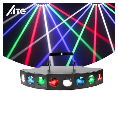 RGBW 4 In1 DMX LED Scanner ไฟหัวเคลื่อนที่ มีอายุการทํางาน 50000 ชั่วโมง
