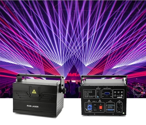 5W RGB แอนิเมชั่นเลเซอร์แสง 10W DMX RGBW ขยับ DJ Light สําหรับสโมสรกลางคืน
