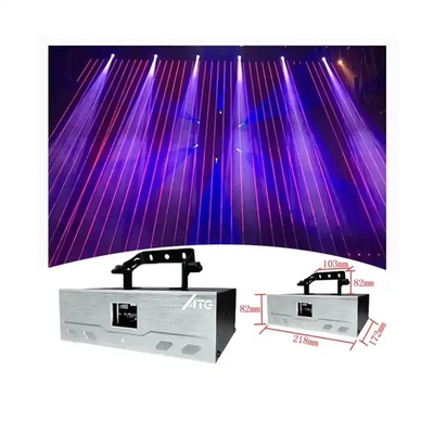 สเตจ RGB Animation DJ ดิสโก้ ไลเซอร์แสง 3- ATG2W ด้วยวัสดุ PVC
