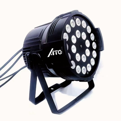 18*10W อลูมิเนียมแสง LED Par Uplights สําหรับผลการจัดงาน RGBW 4in1 DMX Dj