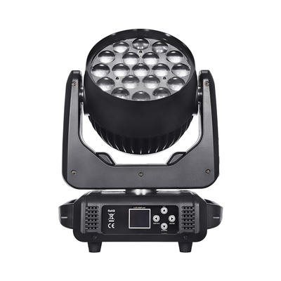 50000 ชั่วโมง เวลาทํางาน ล้าง Zoom 250W RGBW Zoom แสงเคลื่อนที่สําหรับงานและงานเลี้ยง