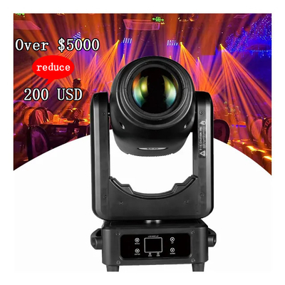 ไฟ LED สเตจ อุปกรณ์สเตจ ไฟหัวเคลื่อนย้าย สนับสนุน Dimmer ใช่สําหรับ DJ Sharpy Light