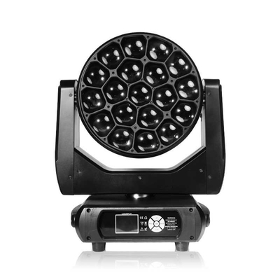RGBW LED ขับเคลื่อนแสงหัว Bar DJ Shows Lamp DMX 3d หลอดตั้งด้วยโฟกัสสําหรับคลับ Dmx 512 stage light 90 800w 19x 40W 4in1